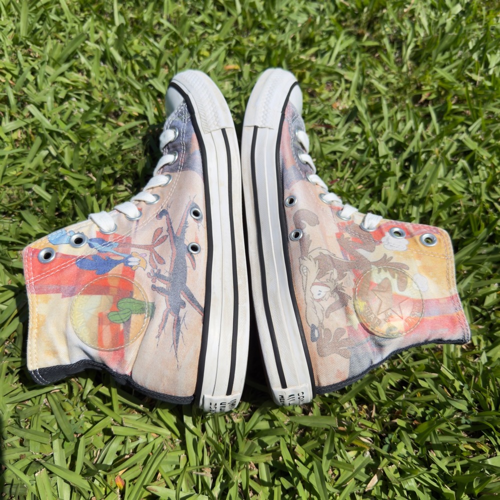 Converse Chuck Taylor All Star Looney Tunes High Top Sneakers Mens 7 W 9 161188C - Picture 6 of 8
